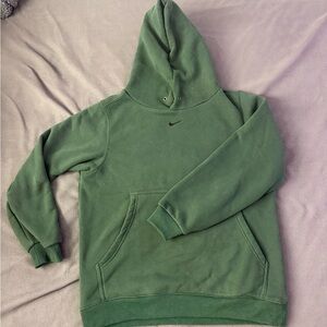 Nike Men's Forest Green vintage Pullover Hoodie